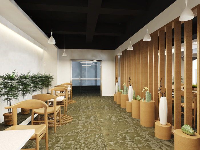 創(chuàng)業(yè)園區(qū)辦公樓進么區(qū)裝修設計效果圖