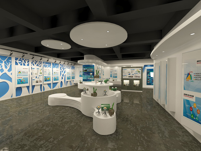 創(chuàng)業(yè)園區(qū)辦公樓展廳裝修設計效果圖