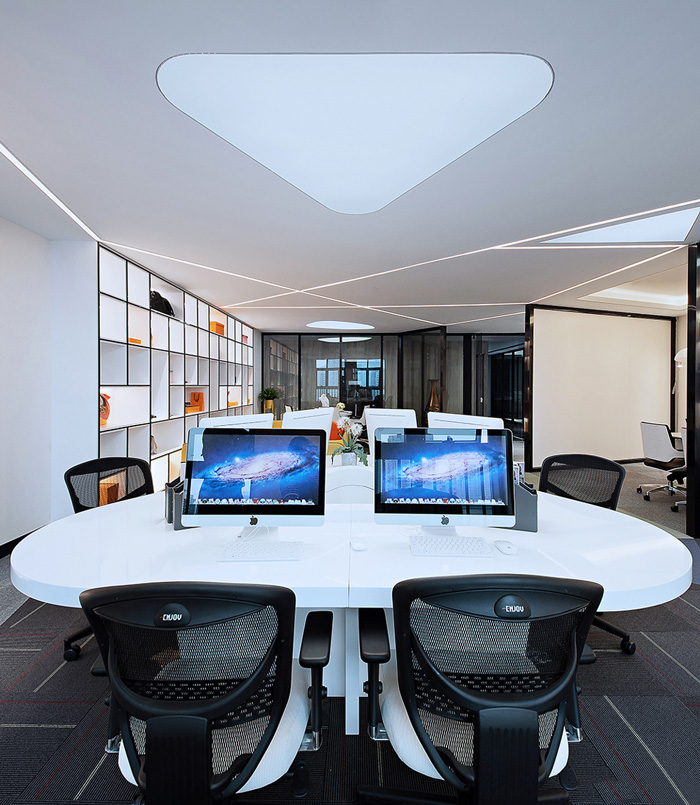 60平方辦公室辦公區(qū)裝修設(shè)計效果圖