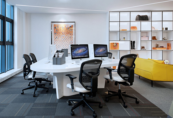 60平方辦公室辦公區(qū)裝修設(shè)計效果圖