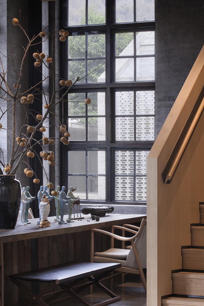 陽(yáng)朔糖舍酒店書吧裝修設(shè)計(jì)效果圖