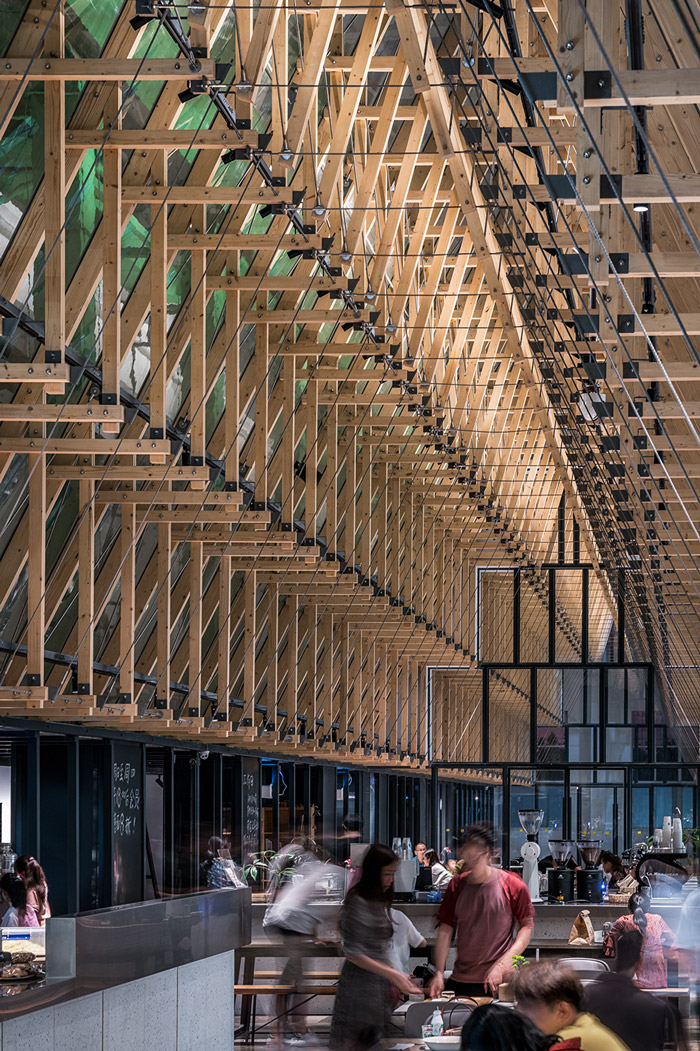 新零售體驗店飲食區(qū)裝修設計效果圖