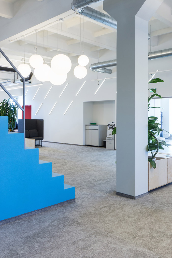 科技公司loft辦公室打印區(qū)設(shè)計方案