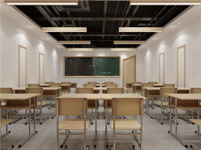 培訓(xùn)機(jī)構(gòu)教室裝修設(shè)計(jì)效果圖