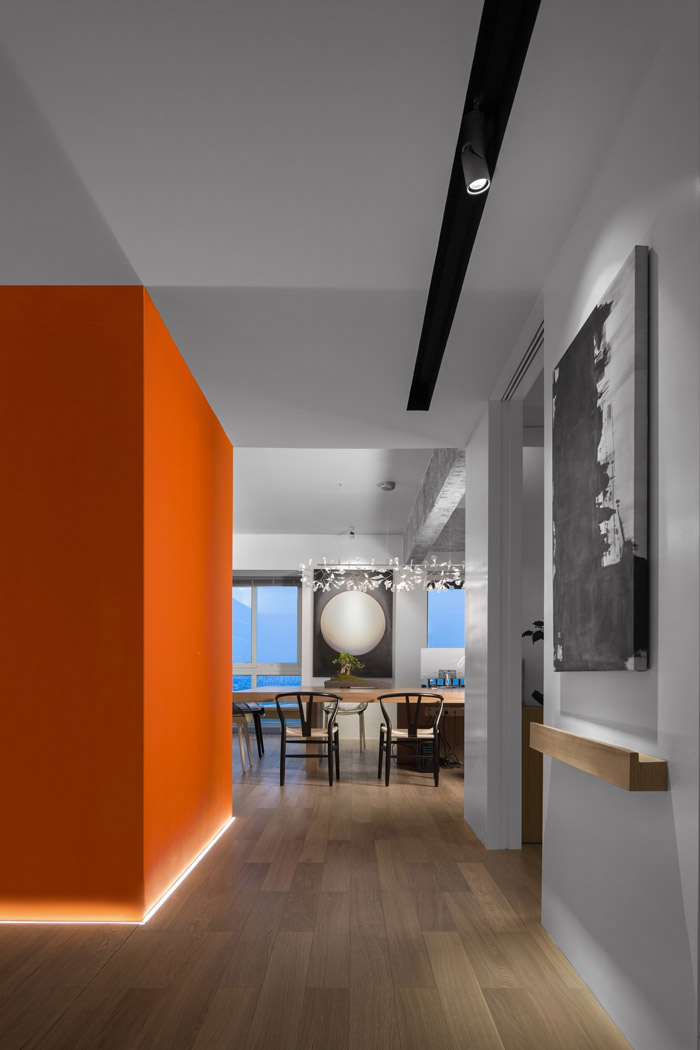 家庭式辦公室入口裝修設(shè)計效果圖