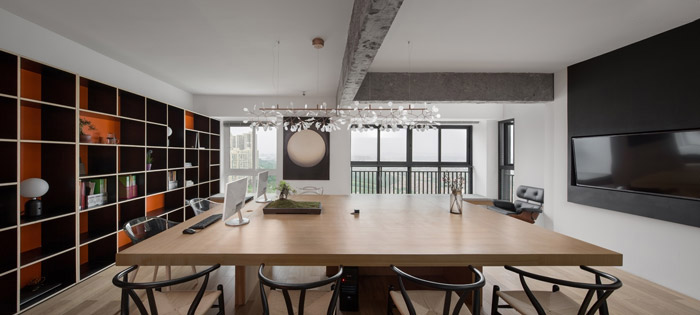 家庭式辦公室裝修設(shè)計效果圖