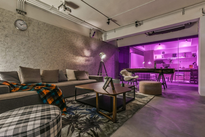 小型loft風(fēng)格私人辦公室裝修設(shè)計(jì)效果圖