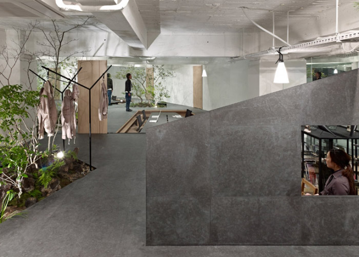 皮具公司辦公區(qū)裝修設計效果圖