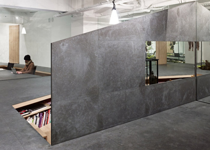 皮具公司辦公區(qū)裝修設計效果圖