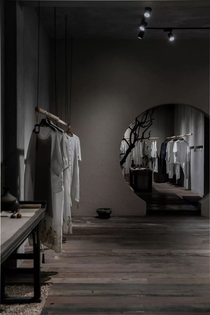 中式古典辦公室展示區(qū)裝修設計效果圖