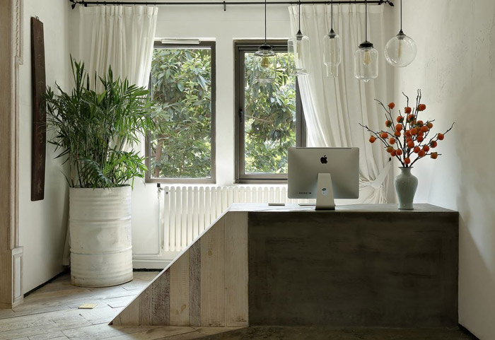 家庭辦公室前臺裝修設(shè)計(jì)效果圖