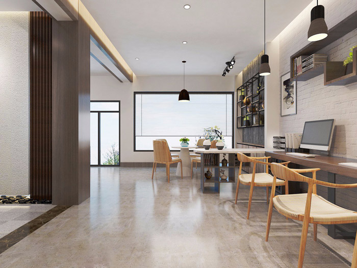 北歐風格辦公室交流區(qū)裝修效果圖