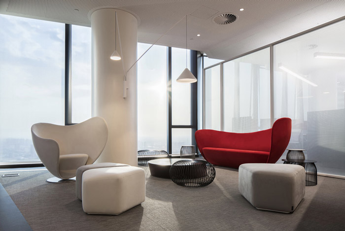 集團辦公室洽談室設計效果圖