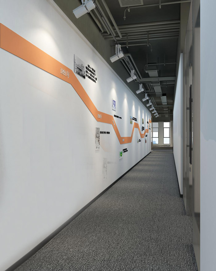 食品公司過道裝修設(shè)計(jì)效果圖