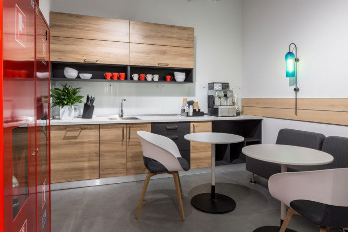 納維亞風(fēng)格辦公室茶水間裝修設(shè)計(jì)效果圖