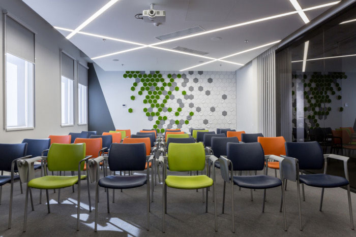 納維亞風(fēng)格辦公室培訓(xùn)室裝修設(shè)計(jì)效果圖