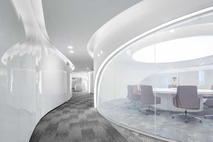 總部辦公大樓會議室裝修設(shè)計(jì)效果圖