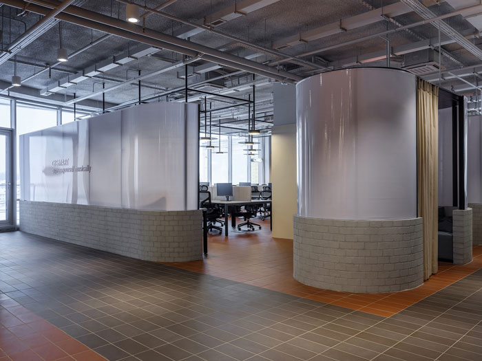 極簡辦公室辦公區(qū)裝修設(shè)計(jì)效果圖