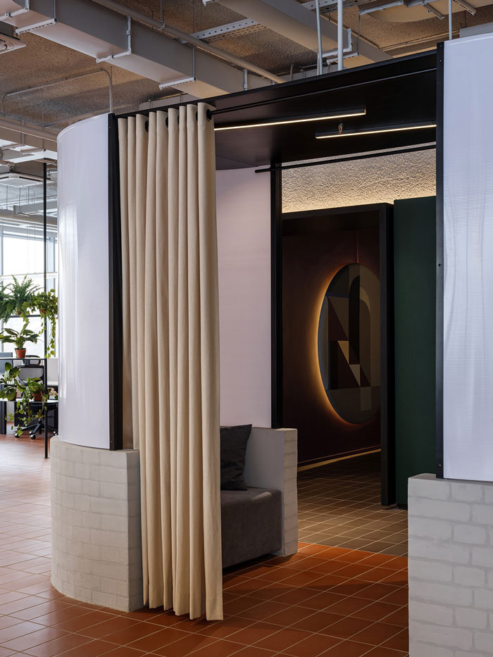 極簡辦公室接待區(qū)裝修設(shè)計(jì)效果圖