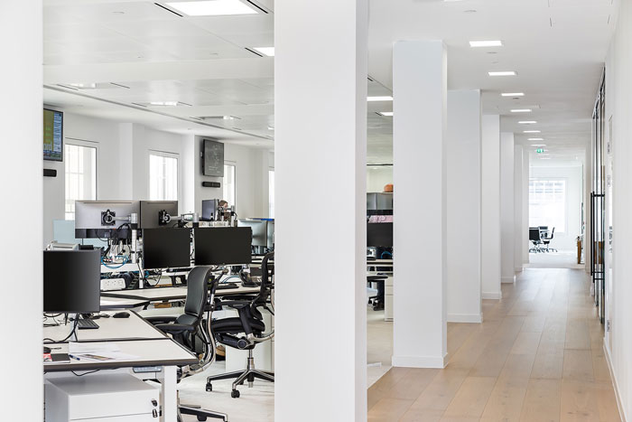 930平方辦公室辦公區(qū)裝修設計效果圖