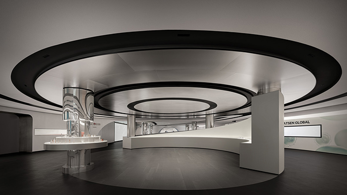 美妝行業(yè)展廳設計案例