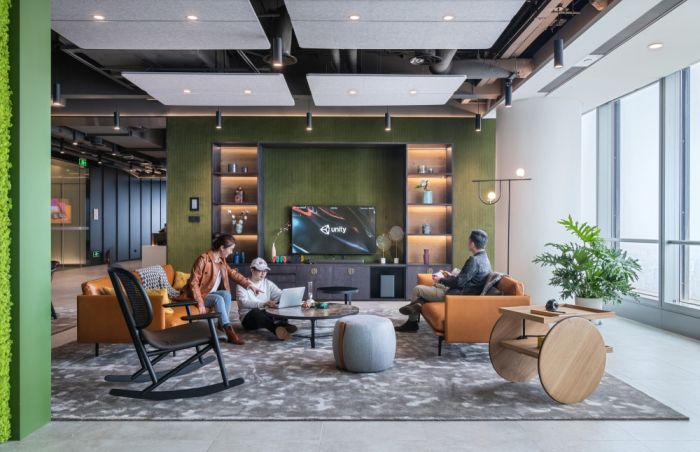 外企科技公司辦公室設(shè)計