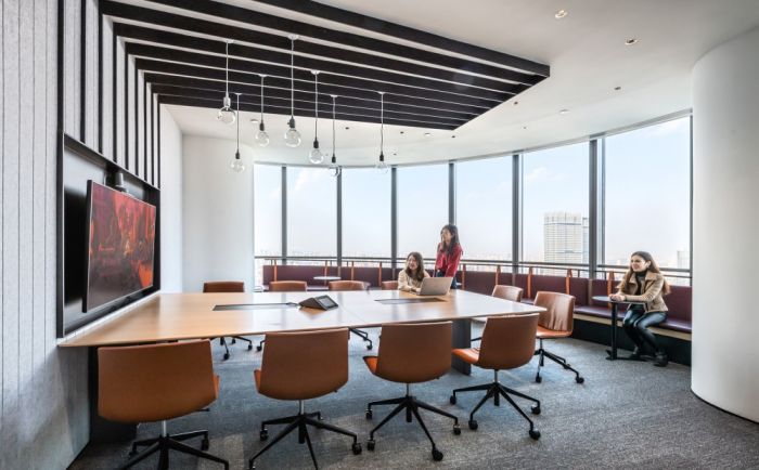 外企科技公司辦公室設(shè)計